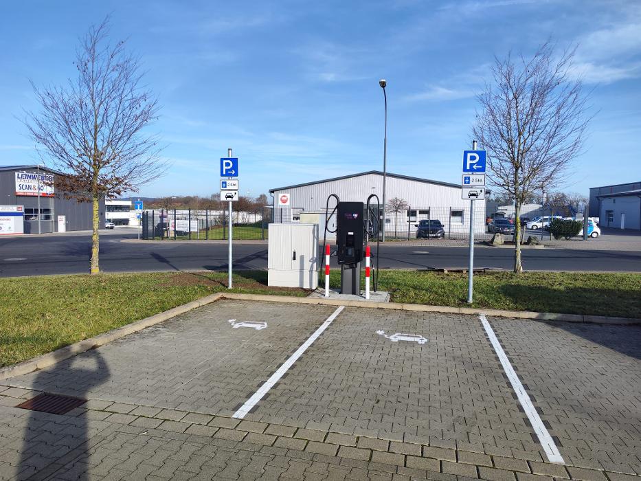 TEAG Mobil-Ladestation, Billerer Straße in Petersberg