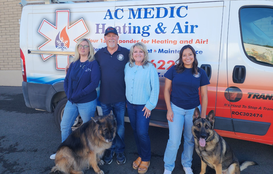 AC Medic Heating &amp; Air Logo