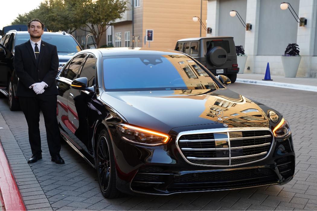 Professional chauffeur and luxury black car service serving Dallas and Fort Worth with reliable airport transfers and executive transportation.