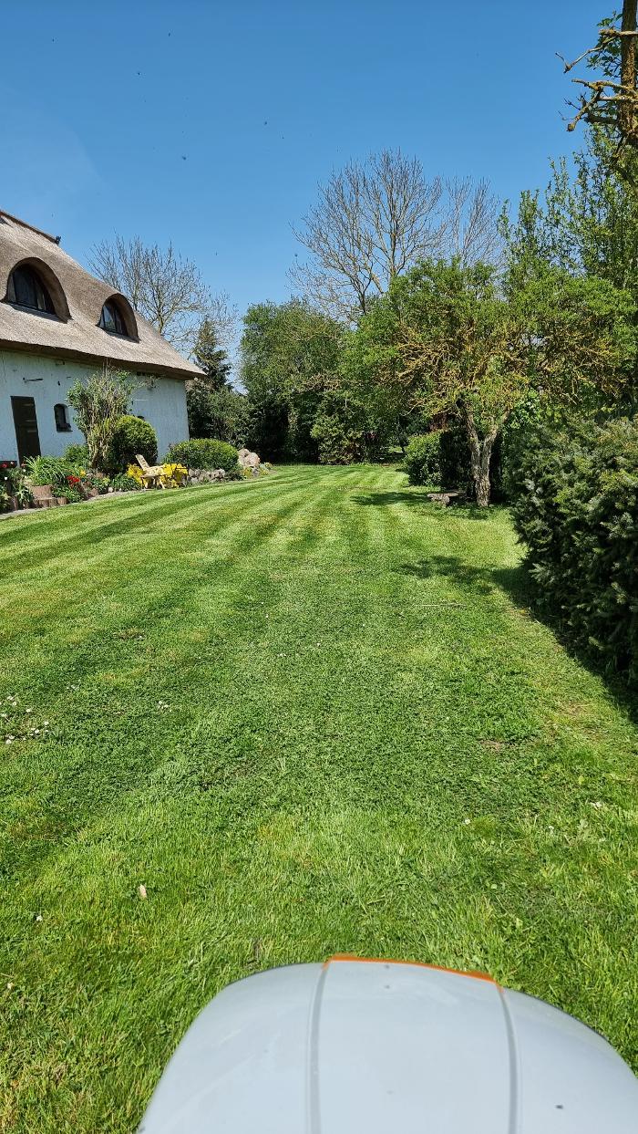 Der Gartenhelfer, Swinemünder Straße in Usedom