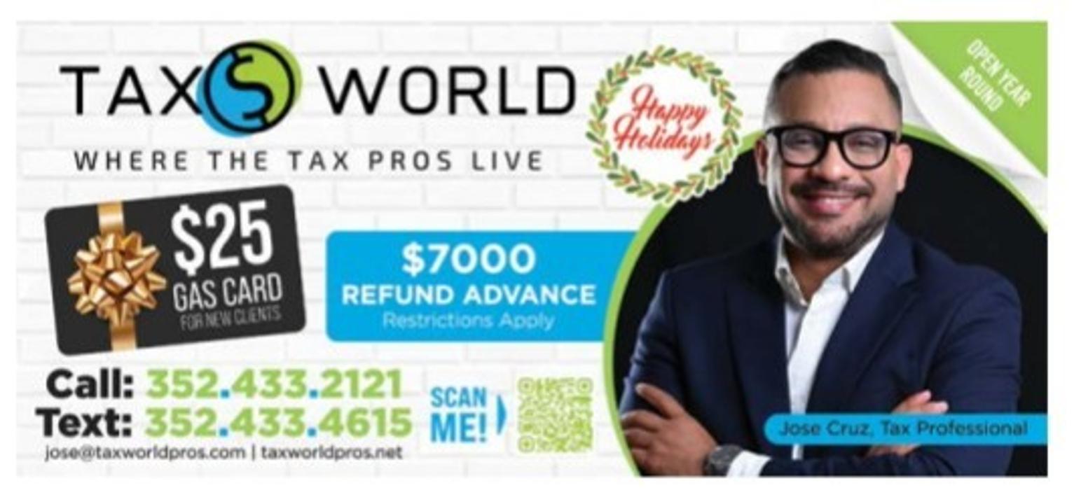 TAX WORLD Logo