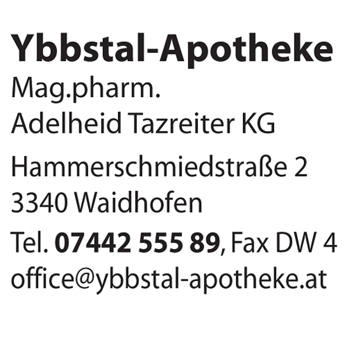 Ybbstal Apotheke in Waidhofen an der Ybbs