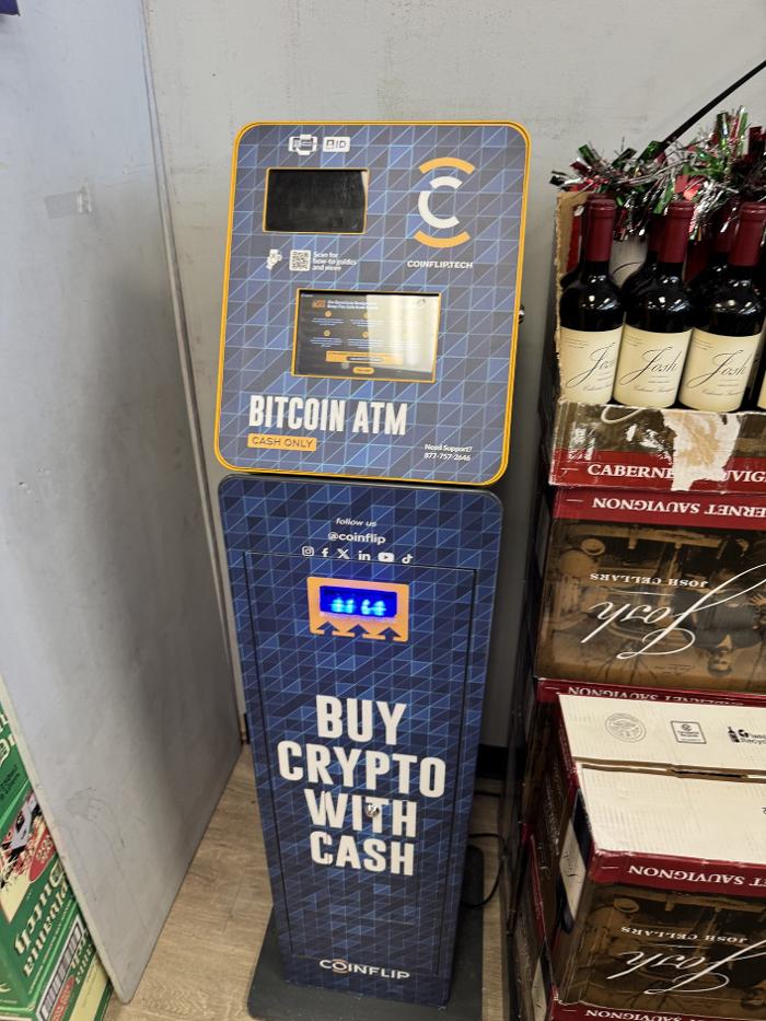 CoinFlip Bitcoin ATM - Windsor Court Wine & Spirits (Windsor)