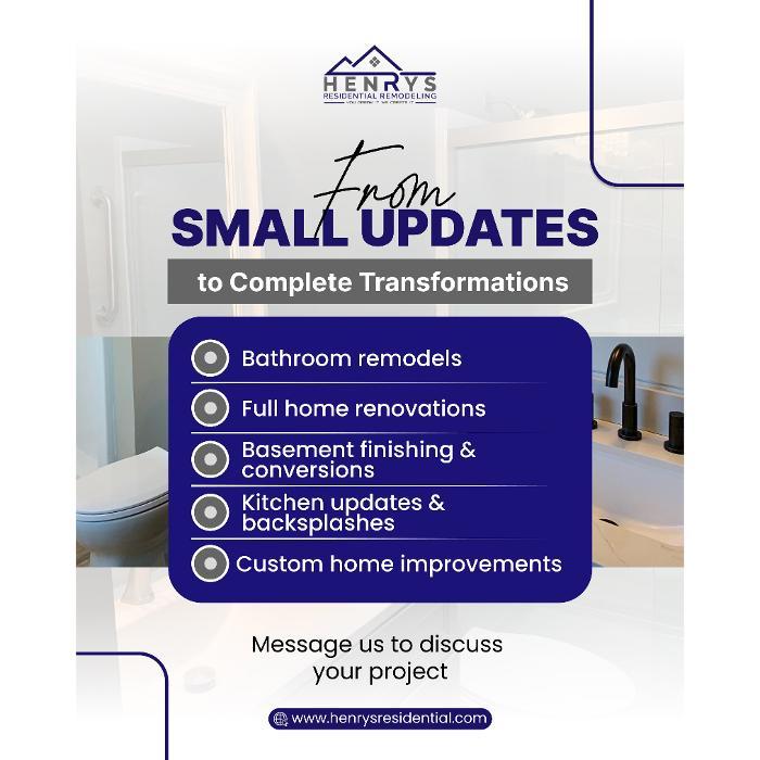 Henrys Residential Remodeling LLC Image