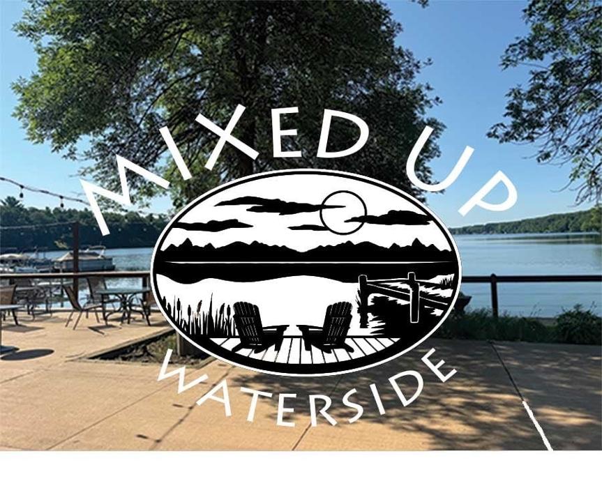 Mixed Up Waterside Bar and Grill Logo