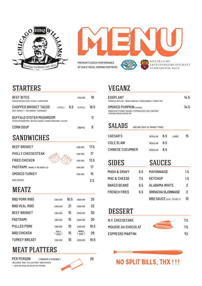 Chicago Williams BBQ, Mainzer Landstraße in Frankfurt am Main