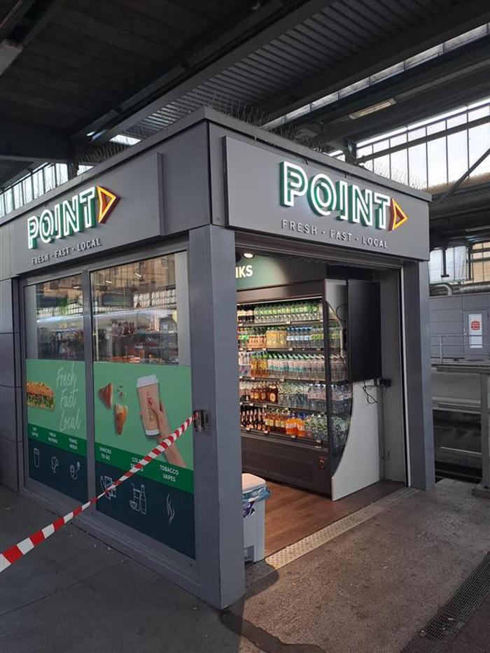 Point, Arnulf-Klett-Platz in Stuttgart