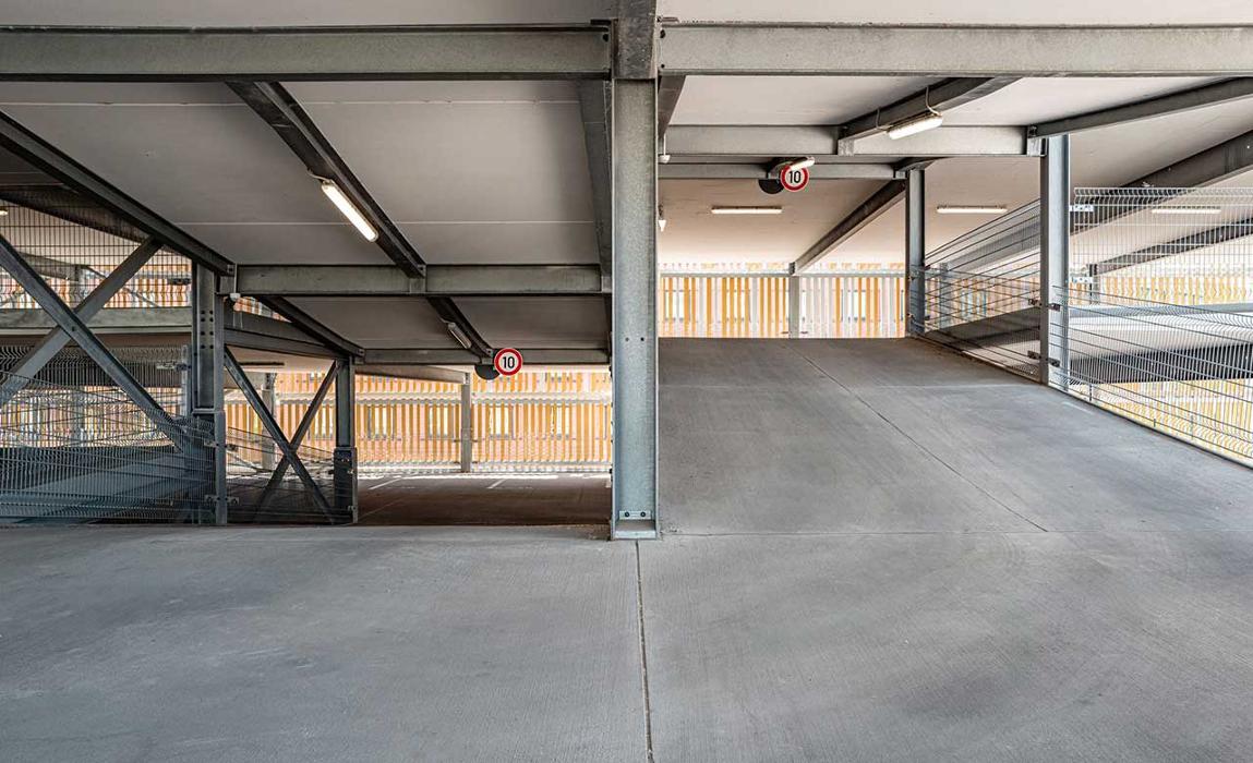 CONTIPARK Parkhaus Zollhafen, Inge-Reitz-Straße in Mainz