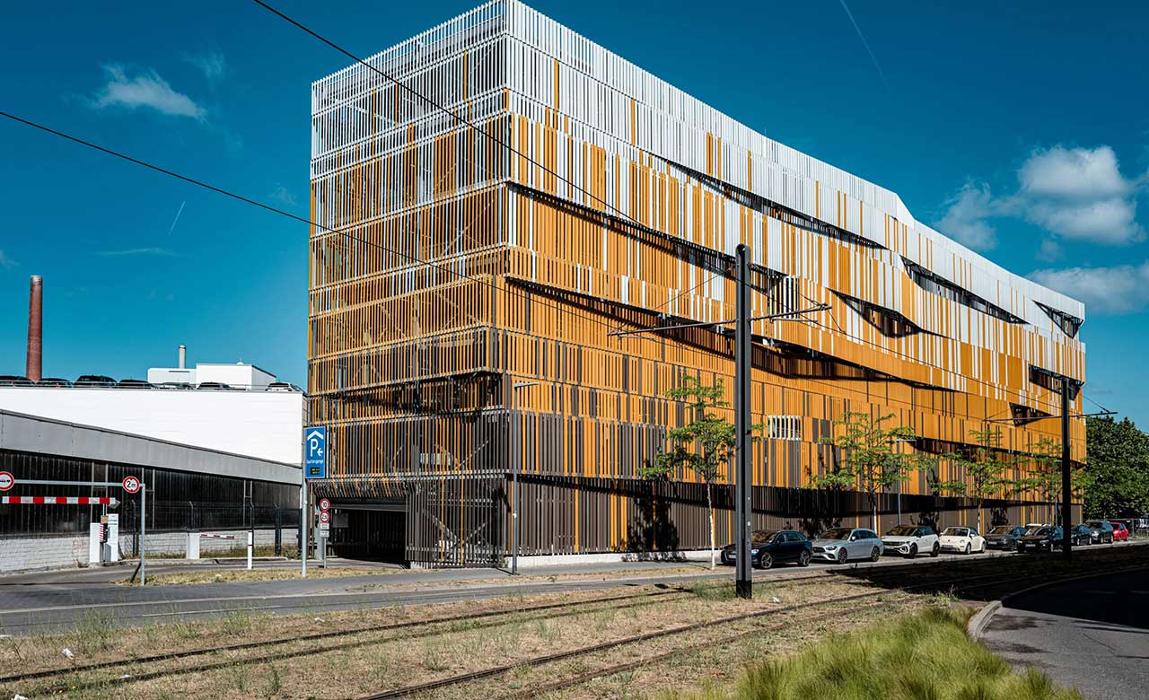 CONTIPARK Parkhaus Zollhafen, Inge-Reitz-Straße in Mainz