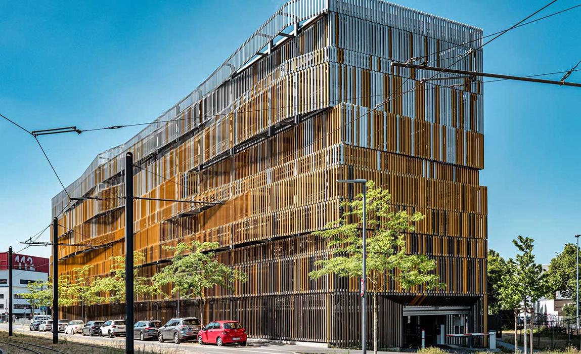 CONTIPARK Parkhaus Zollhafen, Inge-Reitz-Straße in Mainz