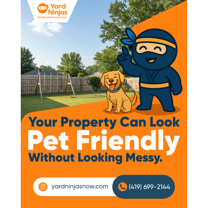 Spotless yards are our specialty. This is a residential dog waste removal session in a Sylvania backyard.