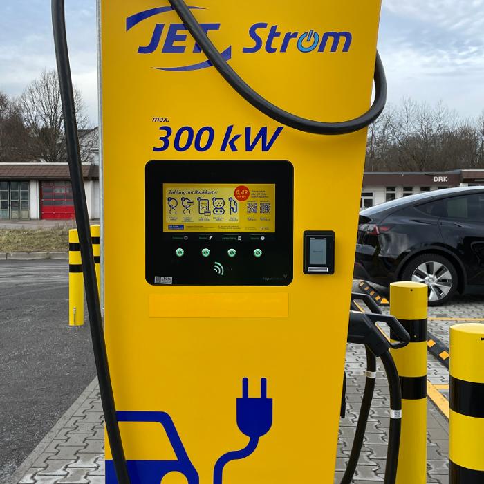 JET Ladestation, Grabenstraße in Weil der Stadt