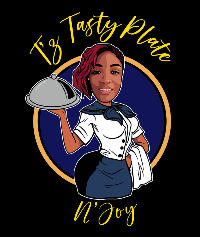 T'z Tasty Plate Logo