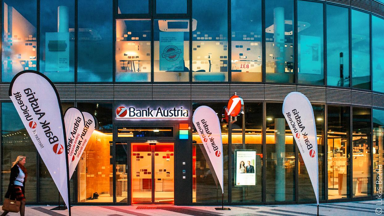UniCredit Bank Austria - Filiale Brigittenau, Wallensteinstraße in Wien