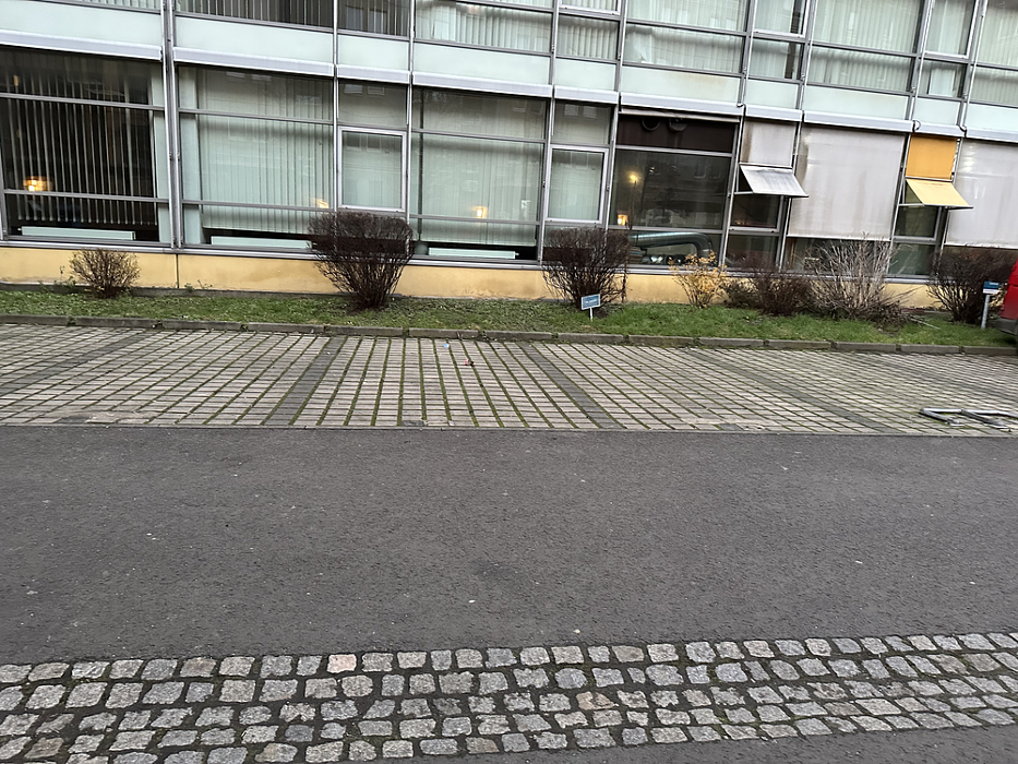 ampido Parkplatz, Königsbrücker Straße in Dresden