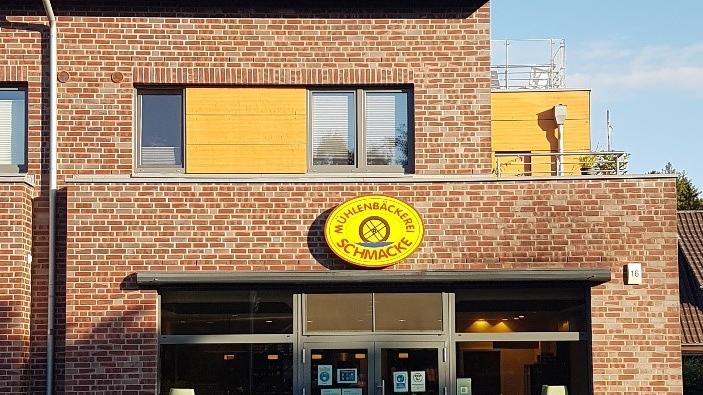 Mühlenbäckerei Schmacke, Auf dem Damm in Moisburg