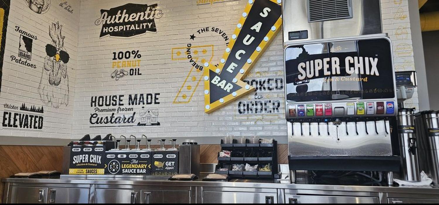 Super Chix - Chicken &amp; Custard Logo