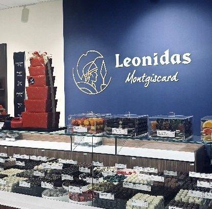Leonidas Montgiscard chocolaterie et confiserie (détail)