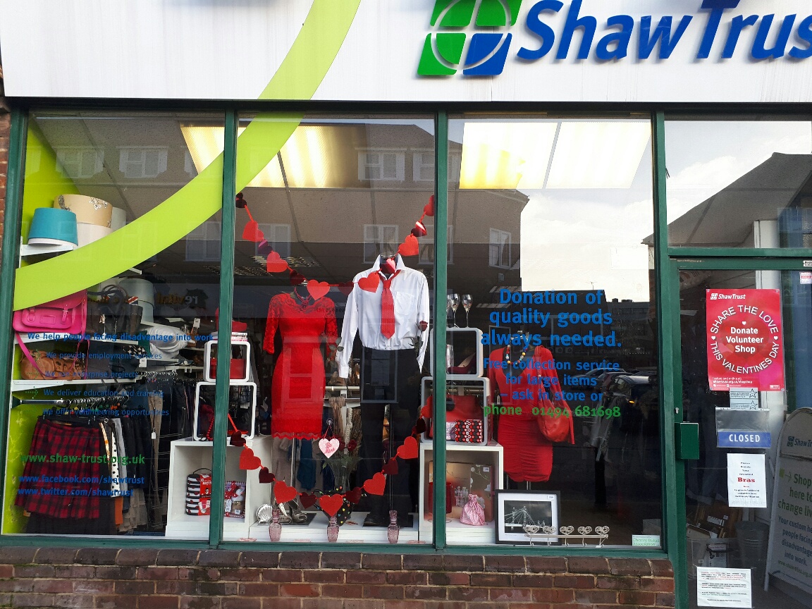 Shaw Trust - Charity shop - Beaconsfield Beaconsfield 01494 681698