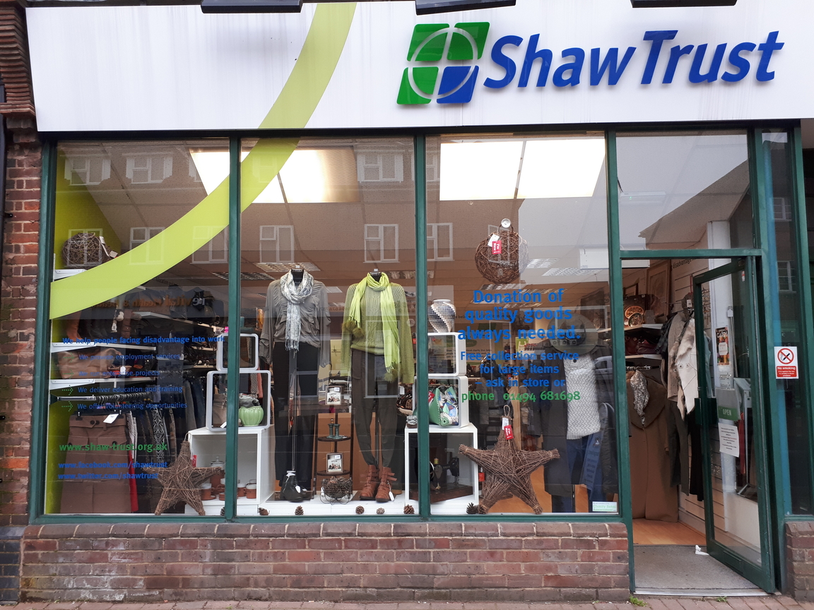 Shaw Trust - Charity shop - Beaconsfield Beaconsfield 01494 681698