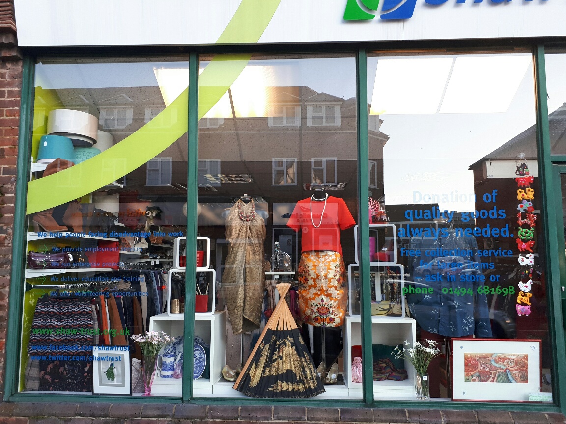 Shaw Trust - Charity shop - Beaconsfield Beaconsfield 01494 681698