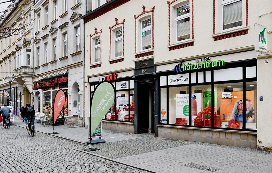 pro optik hörzentrum Riesa, Hauptstraße in Riesa
