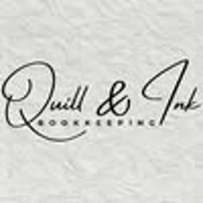 Quill &amp; Ink Bookkeeping Logo