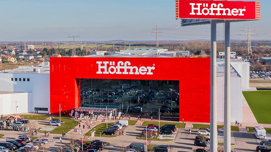 Möbel Höffner Leipzig Taucha, Leipziger Straße in Taucha