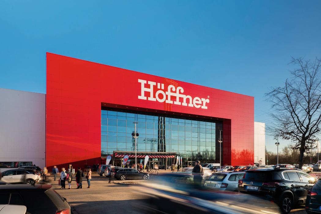Möbel Höffner Leipzig Taucha, Leipziger Straße in Taucha