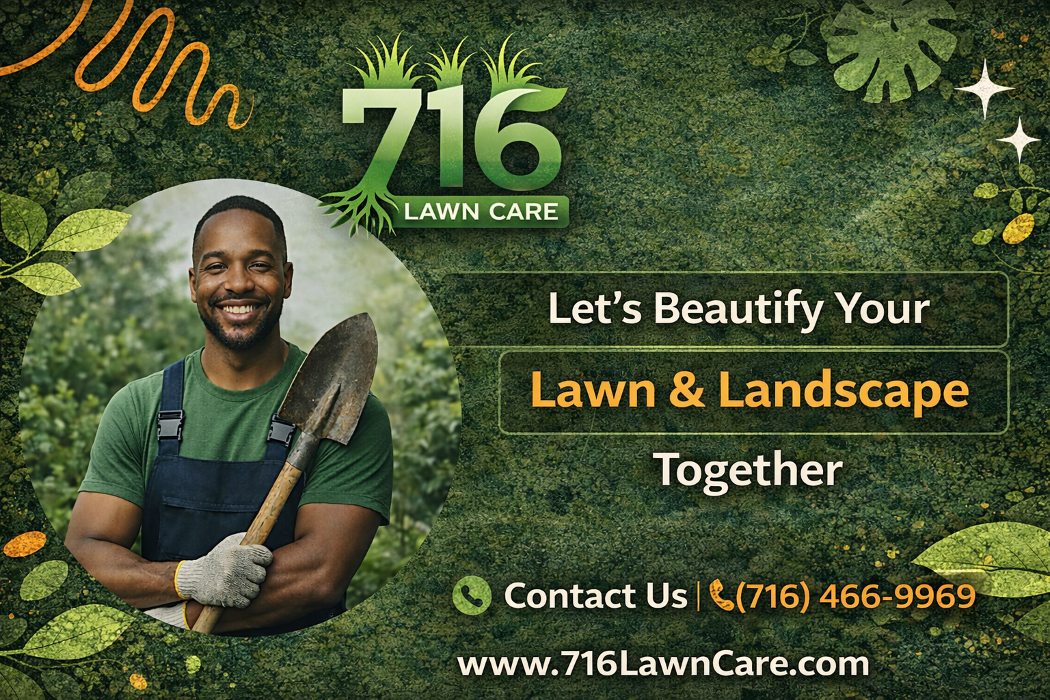 716 Lawn Care Logo
