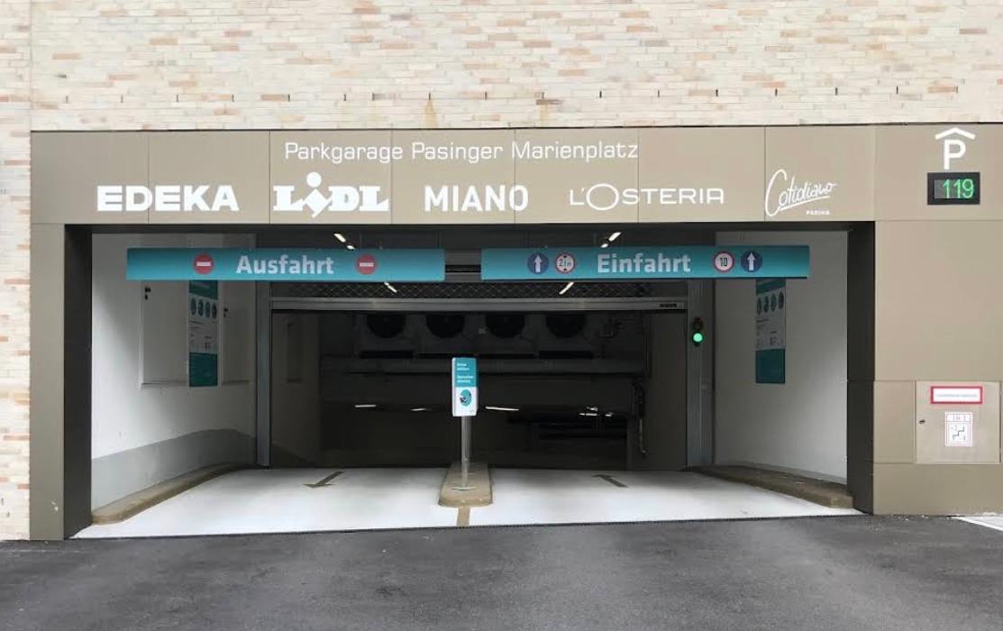 Parkgarage Pasinger Marienplatz, Planegger Straße in München