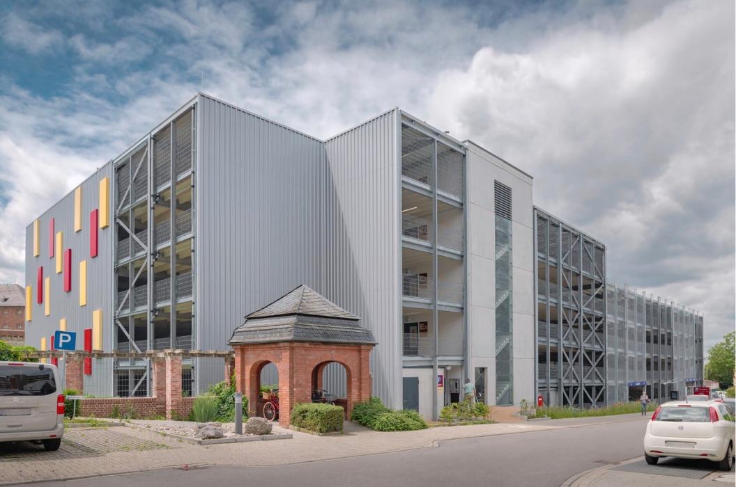 Parkhaus an der Fürst-Stirum-Klinik, Gutleutstraße in Bruchsal