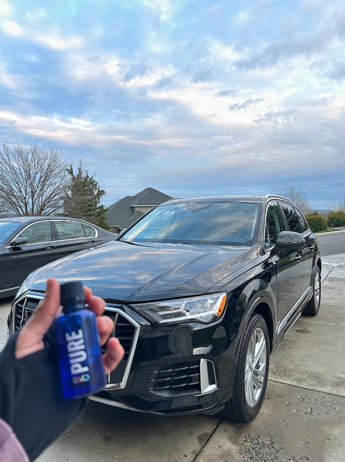 Full Interior detail and a stain removal with a full Exterior Detail ceramic coating on a vehicle in Kennewick, Washington