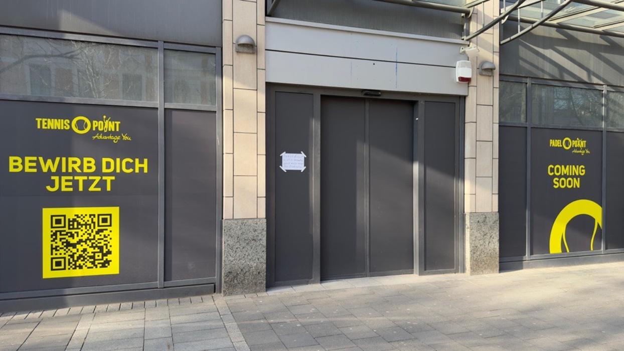 Tennis-Point, Königsallee in Düsseldorf