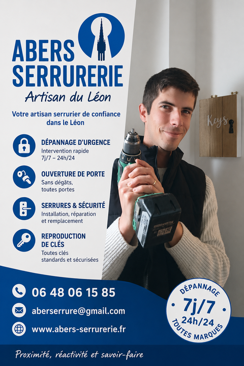 Abers Serrurerie dépannage de serrurerie, serrurier
