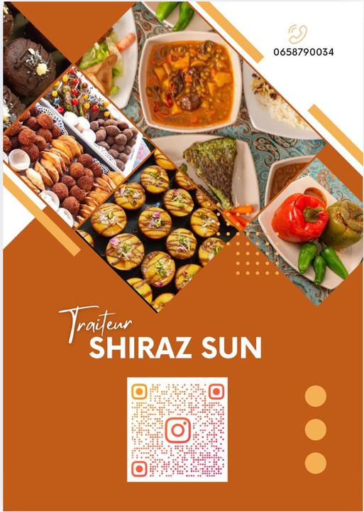 SHIRAZ SUN article de fête (détail)