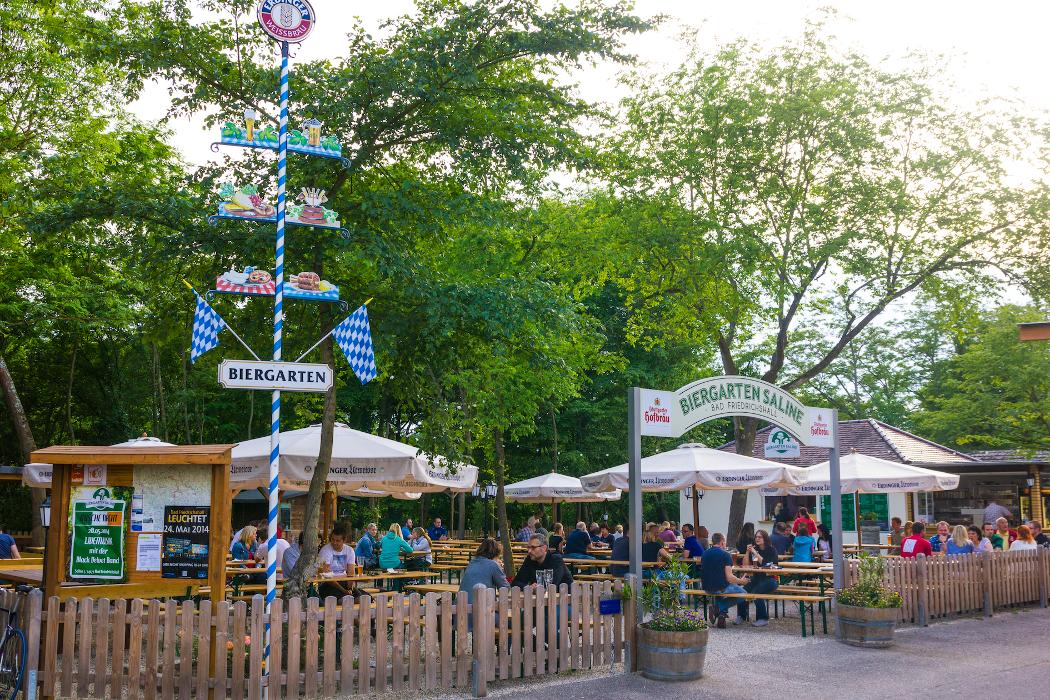 Biergarten Saline, Saline in Bad Friedrichshall