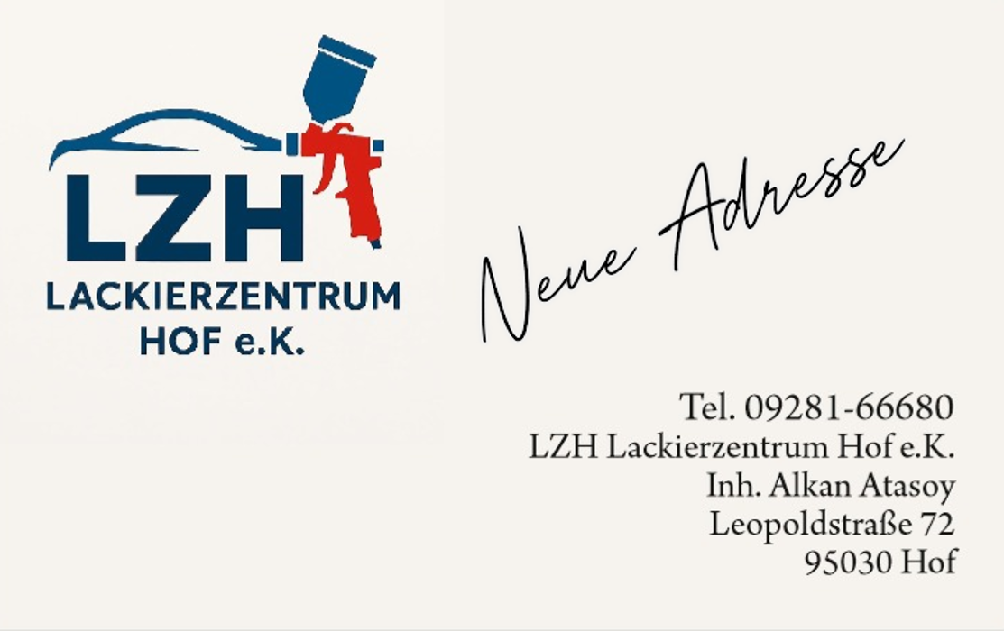 LZH Lackierzentrum Hof e.K., Leopoldstraße in Hof