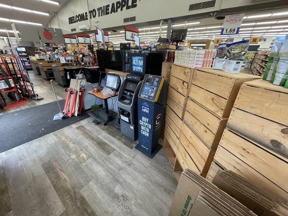 CoinFlip Bitcoin ATM - Bruns' Apple Market (Eugene) Logo