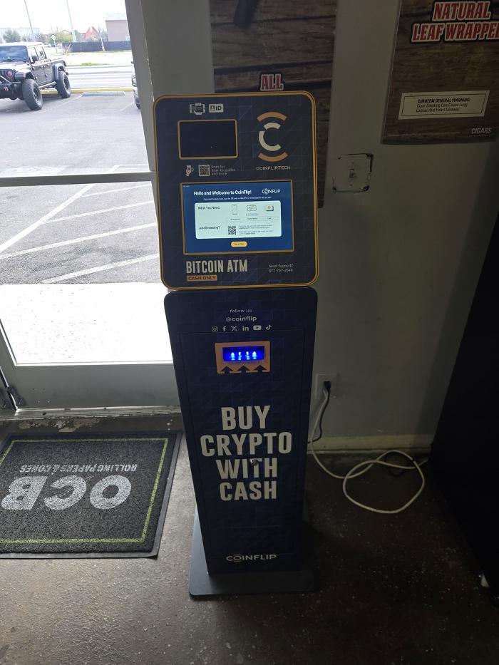 CoinFlip Bitcoin ATM - Sin City's Finest Smoke Shop &amp; Laser Engraving #3 (Las Vegas) Logo