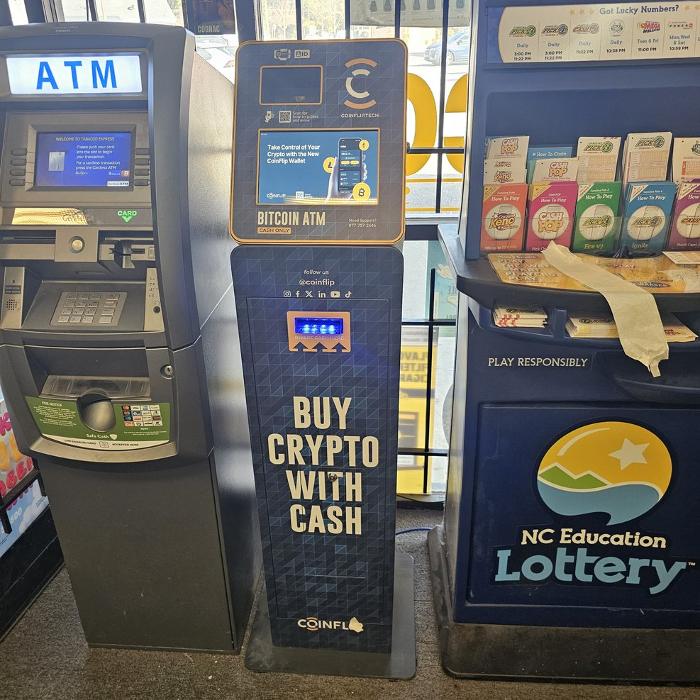 CoinFlip Bitcoin ATM - Tobacco Express (Fayetteville)