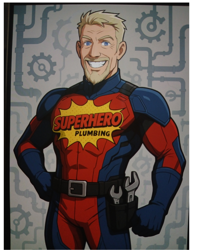 Superhero Plumbing Image