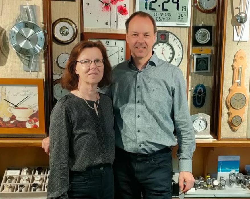 Uhrmachermeister Preuß, Hauptstraße in Riesa