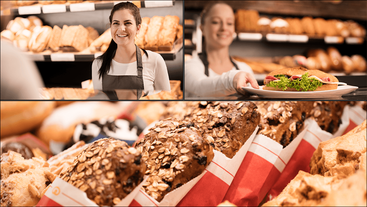 Kamps Bäckerei mit Backstube, Am Hauptbahnhof in Saarbrücken