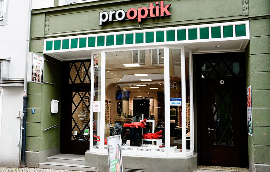 pro optik hörzentrum Gotha, Marktstraße in Gotha