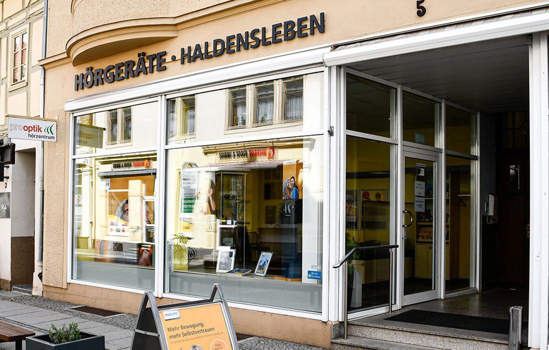 pro optik hörzentrum Haldensleben, Hagenstraße in Haldensleben