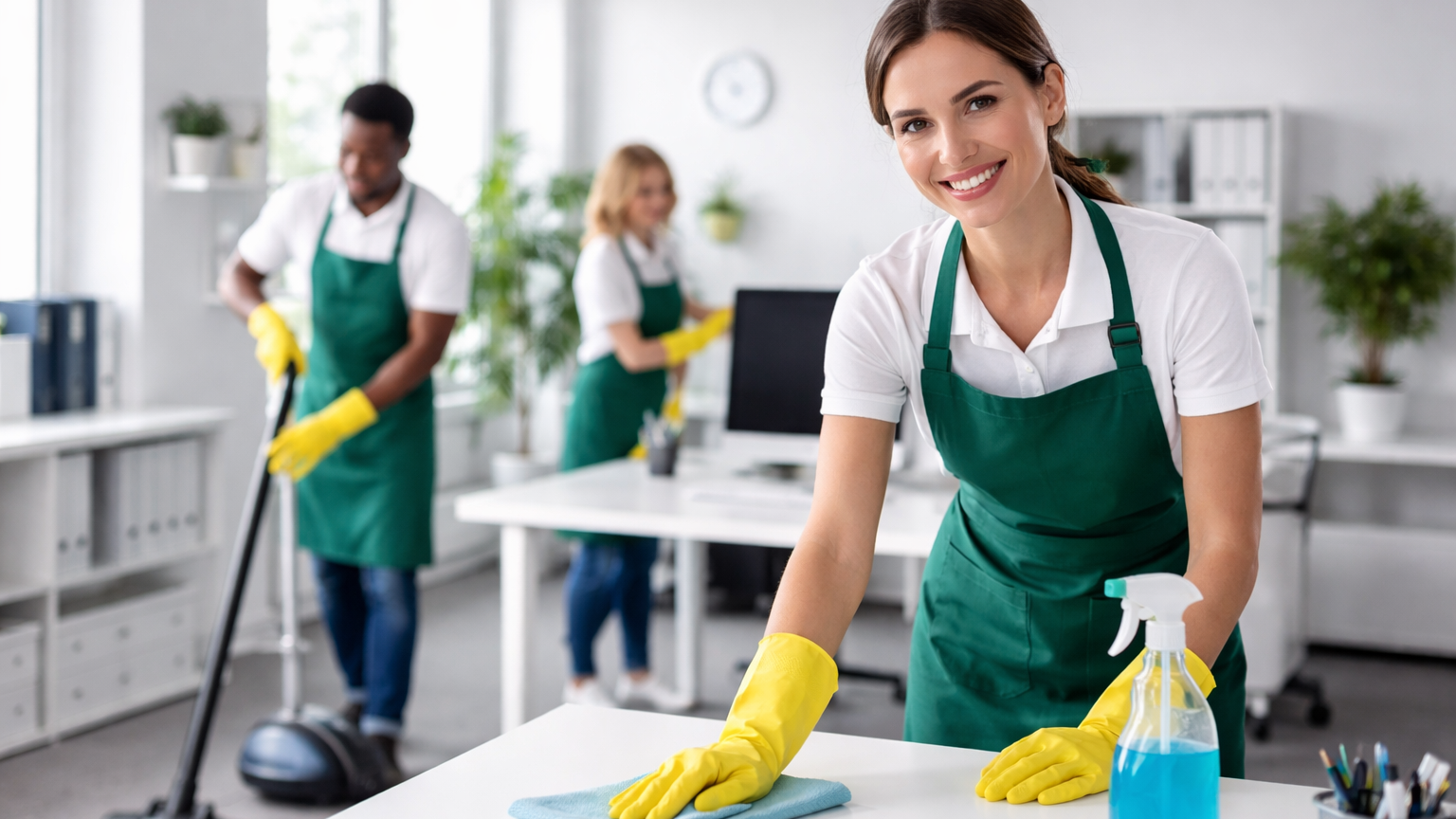 Floria Gebäudereinigung, Schlosstraße in Peine
