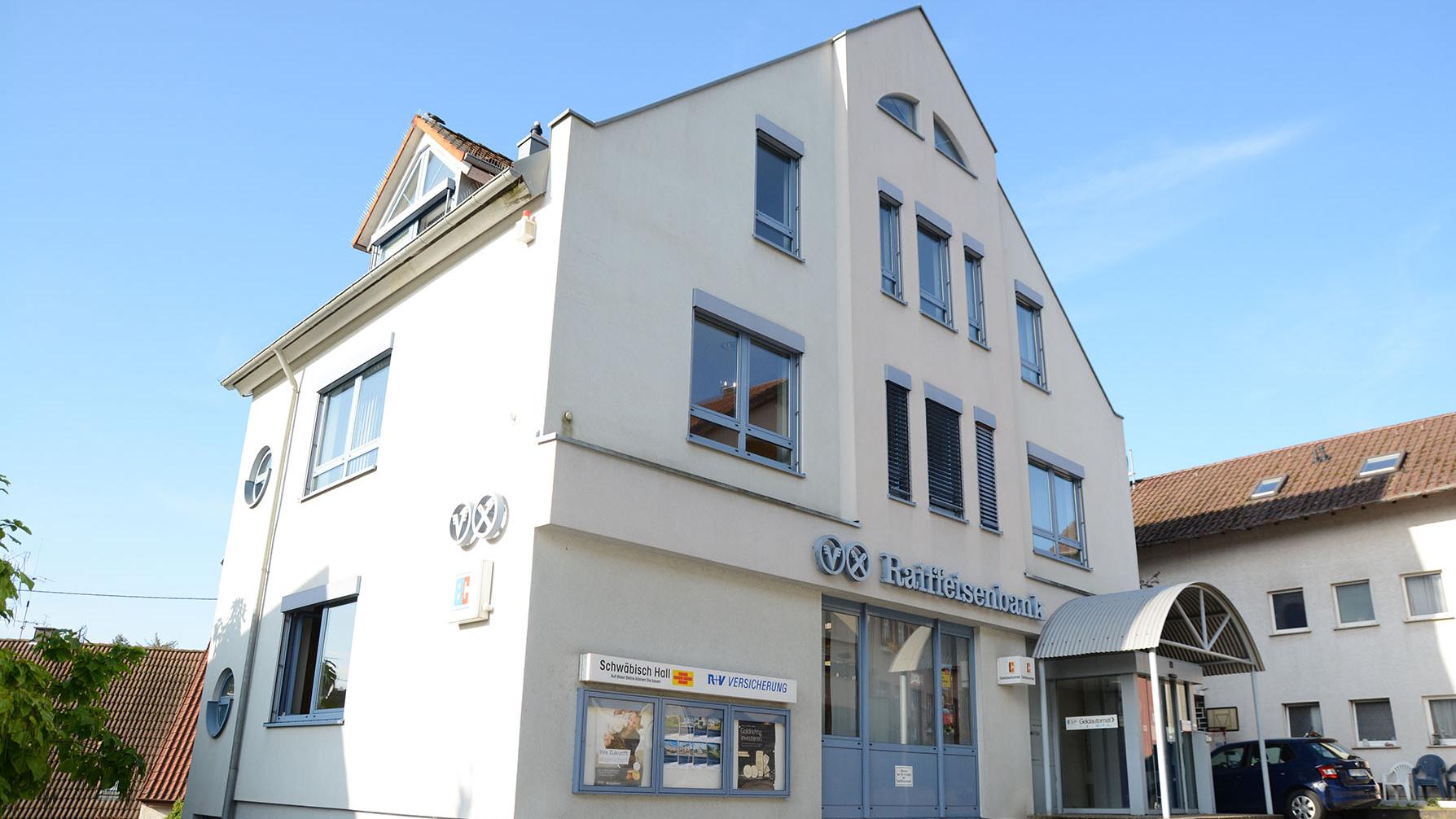 Volksbank Leonberg-Strohgäu eG -Geschäftsstelle Wimsheim, Raiffeisenstraße in Wimsheim