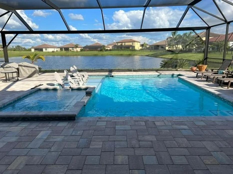 Big Blu Pool Care &amp; Design Logo