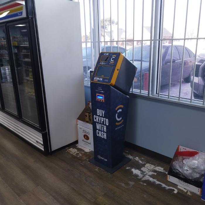 CoinFlip Bitcoin ATM - Sammy's Liquor (Moore) Logo